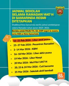 Surat Edaran 3 Menteri Ramadan 2026: Aturan Belajar dan Jadwal Masuk Sekolah