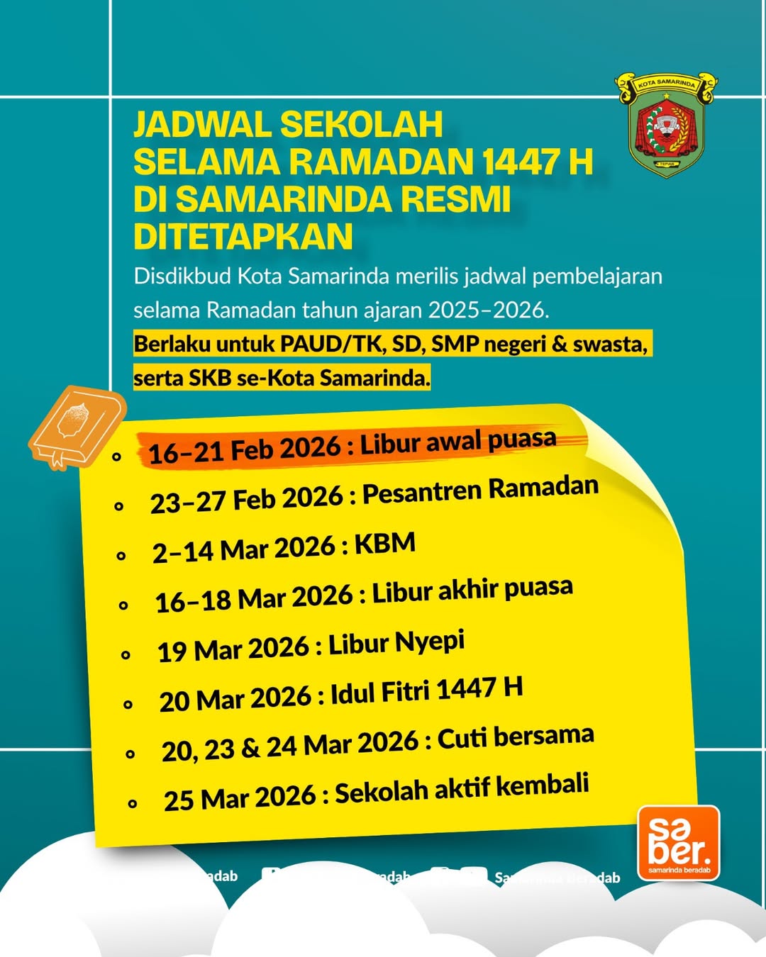 Surat Edaran 3 Menteri Ramadan 2026